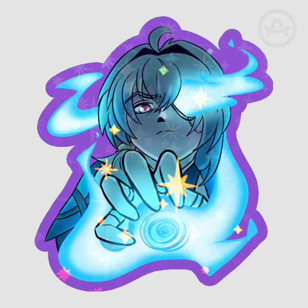 Anaxa Edge Die Cut Stickers