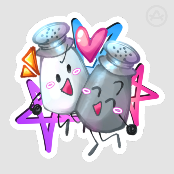 Inanimate Insanity Salt and Pepper Sticker