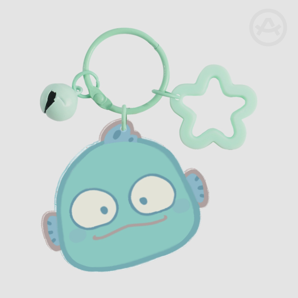 Hangyodon inspired Keychain