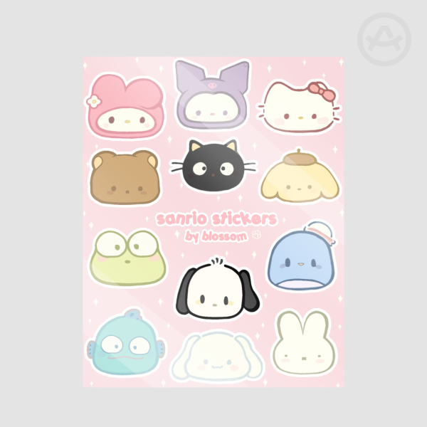 Sanrio Inspired Sticker Sheet