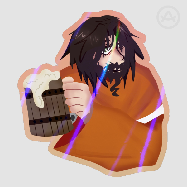 Dandrufin III z Domu Wielkich Sticker