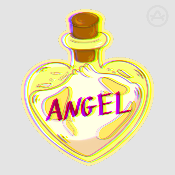 Bottle of love Stickers