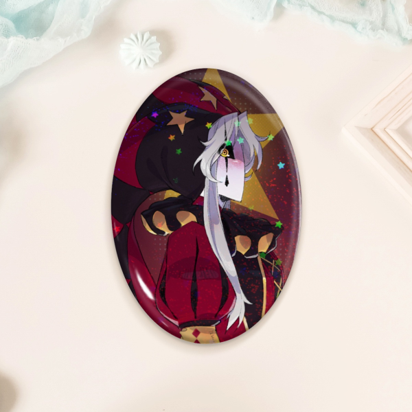 Pierrot - Oval Badge