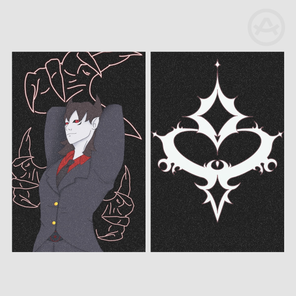Azrael + Halo Print - Paradox