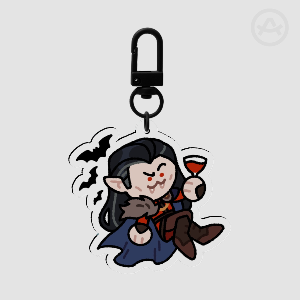 Curse of Strahd - Strahd von Zarovich - Acrylic Keychain