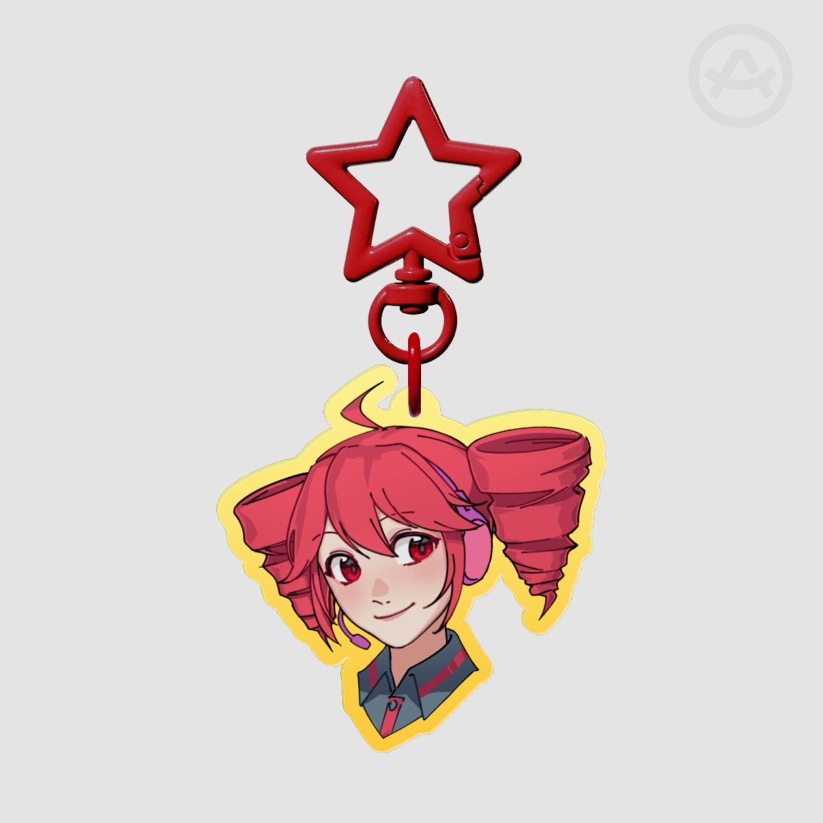 Kasane Teto Keychain