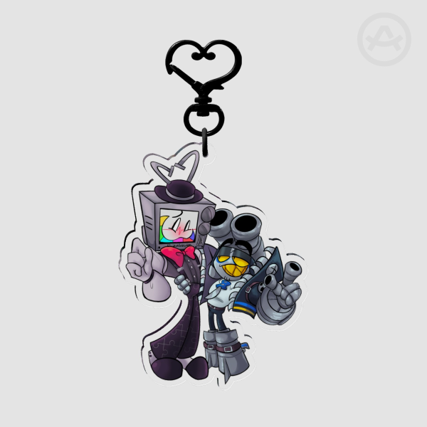 Gunshow keychain