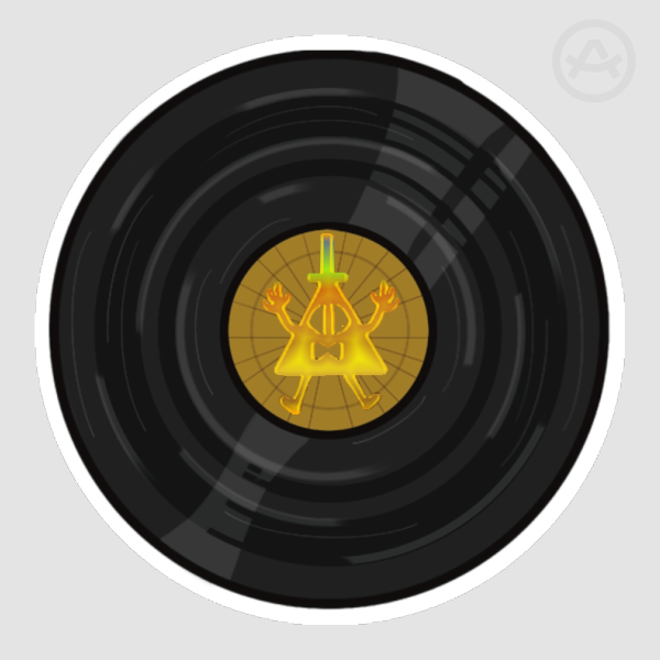 HECTORING | Holo Gold Foil Sticker