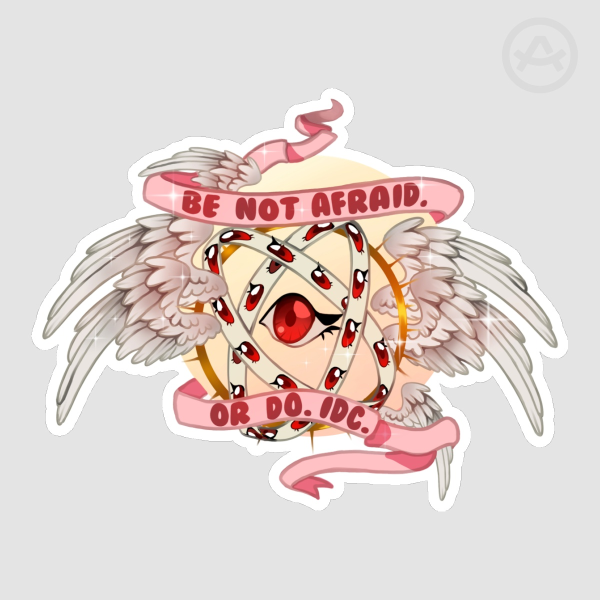 Sassy Seraphim sticker