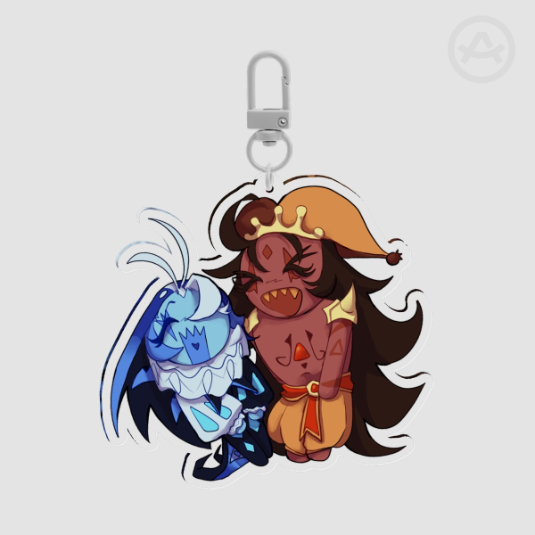 Shadow Milk x Burning Spice Keychain