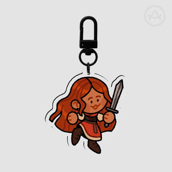 Curse of Strahd - Ireena Kolyanovich - Acrylic Keychain
