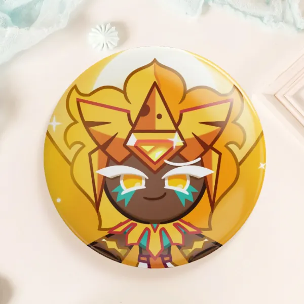 Golden Cheese Cookie Badges