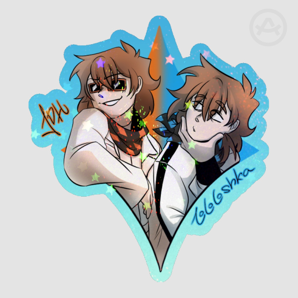 JDH & Lo Edge Die Cut Stickers