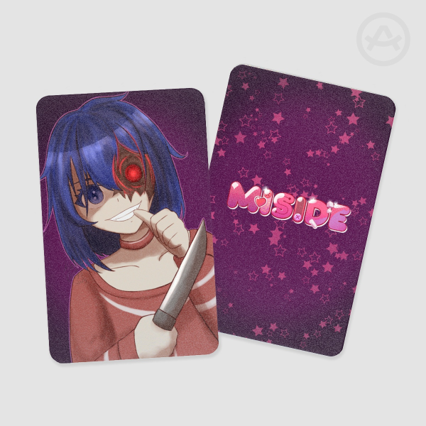 Crazy Mita Miside Holographic Photocards