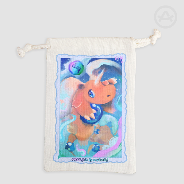 Mega Dragonite Drawstring Pouch