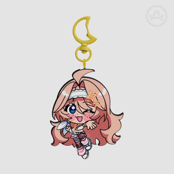 Tori B. Spellwater 2026 Design | Chibi Keychain✦