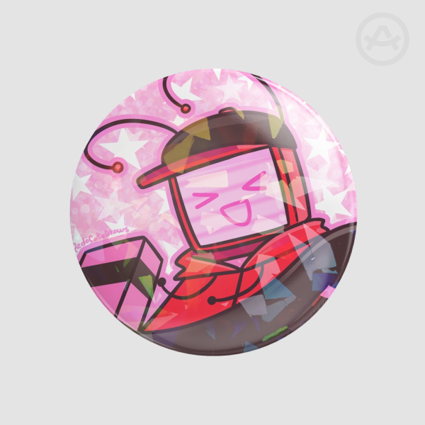 Veeronica Broken Glass Badge