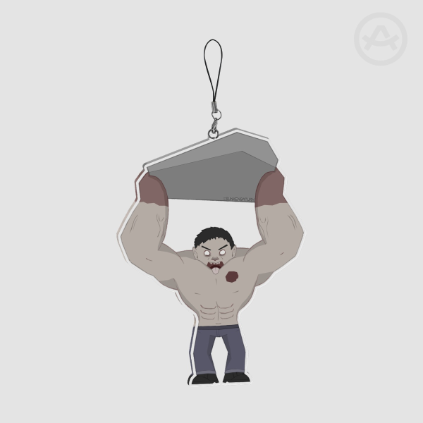 L4D Tank Chibi Large Keychain