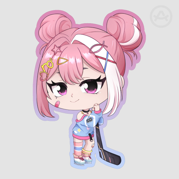 Hirano Kokoro Matte Sticker