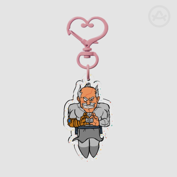 Conquest Glitter Acrylic Keychains
