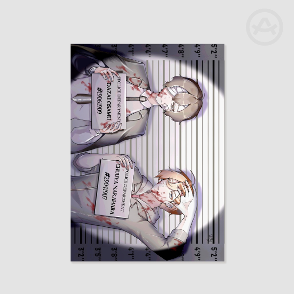 Double Black (Soukoku 15) - A5 poster