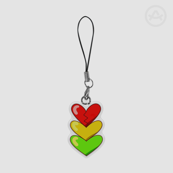 [MCYT] Life Series Hearts Phone Charm