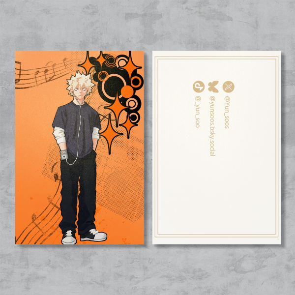 Katsuki Bakugo ♥ MHA ♥ Print ♥ Postcard
