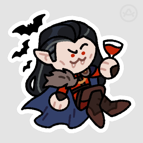 Curse of Strahd - Strahd von Zarovich - Sticker