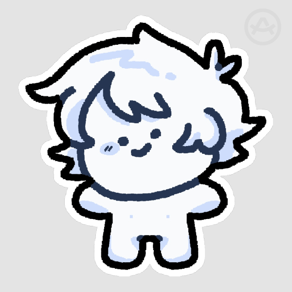 chris chibi sticker