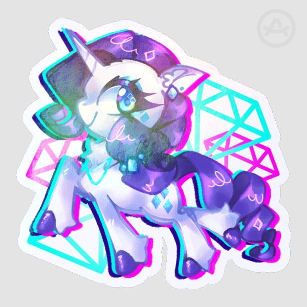 MLP Rarity Sticker