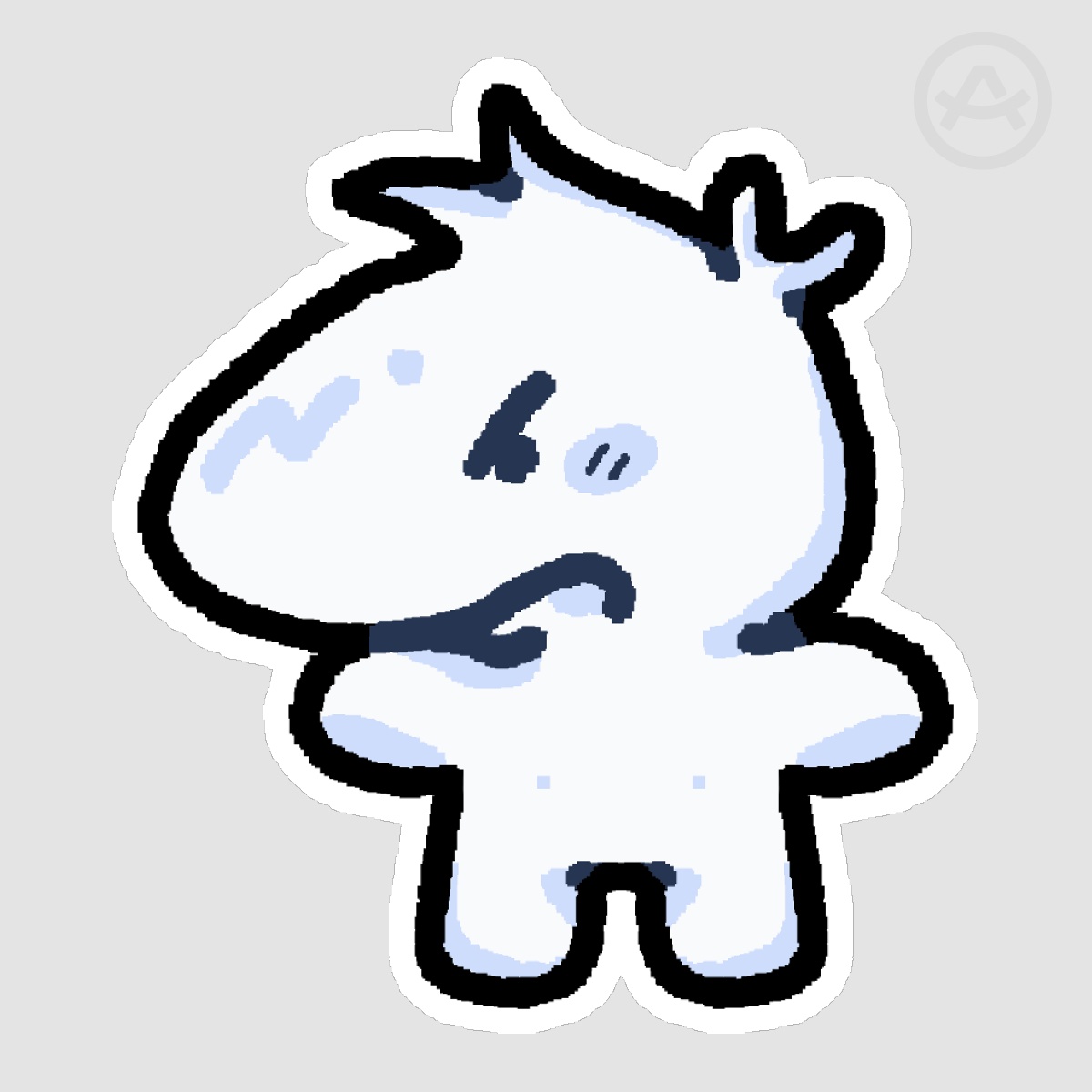 zach chibi sticker