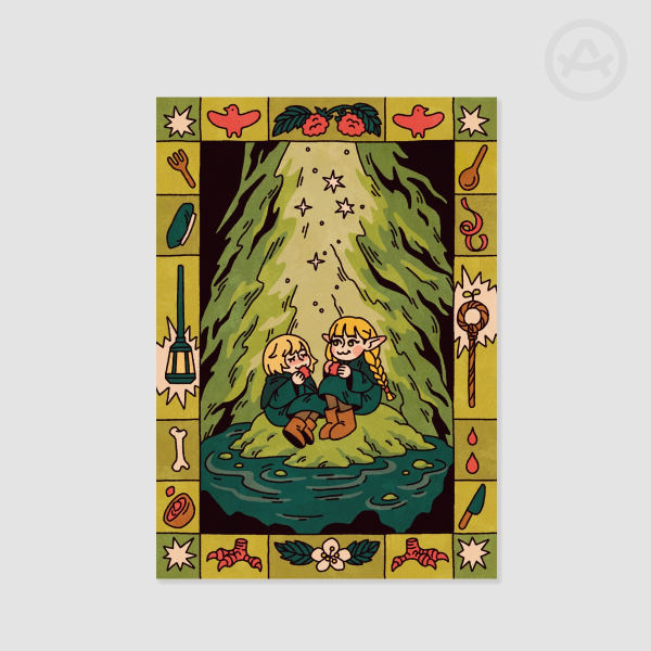 Dungeon Meshi - Falin and Marcille - Poster