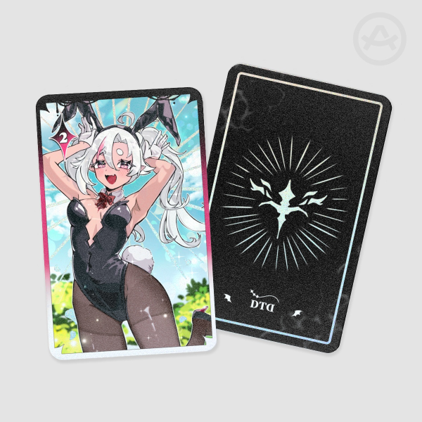 DTD - Bunny Girl Holo Card