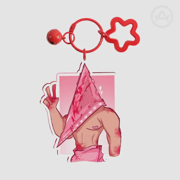 Pyramid Head Acrylic Keychain