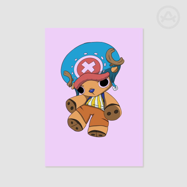chopper teddy print