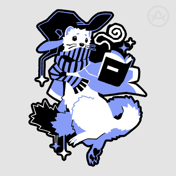 wizard stoat [ ORIGINAL ]