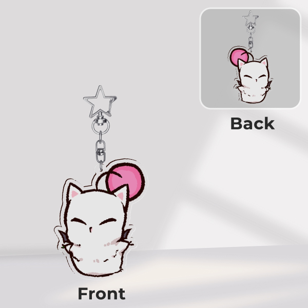 Flying Moogle Keychain