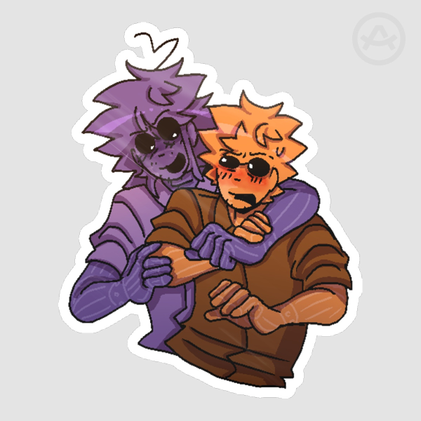 Davesport DSaF Die Cut Stickers