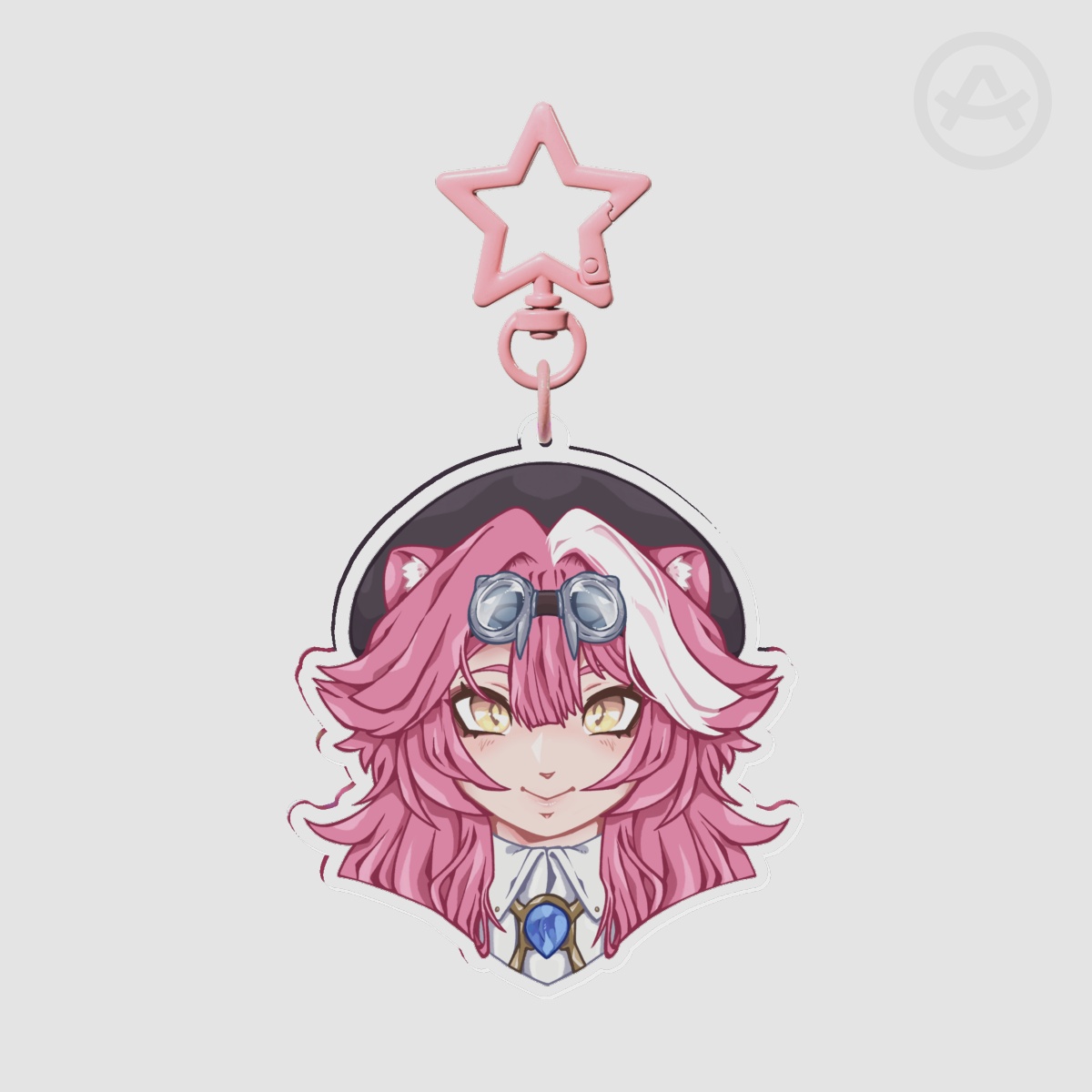 Raora Panthera Clear Acrylic Keychains