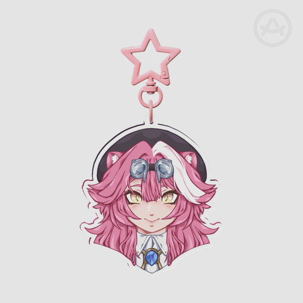 Raora Panthera Clear Acrylic Keychains
