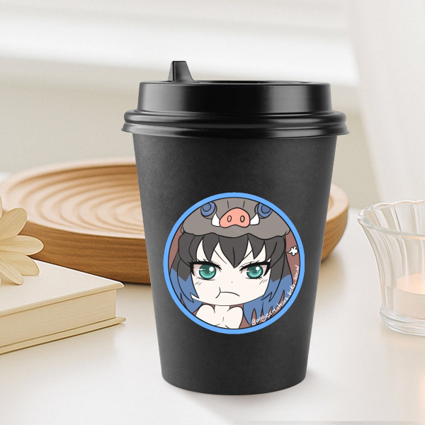 Inosuke (Demon Slayer) Glossy Sticker