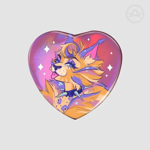 Tugger Heart Holo Badge