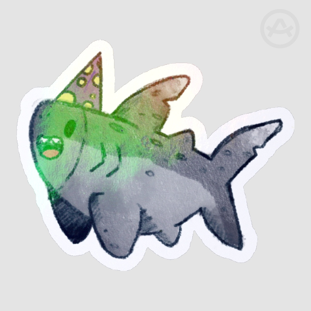 Party shark Stickers