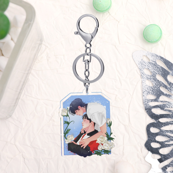 SHSE White Roses - Keychains