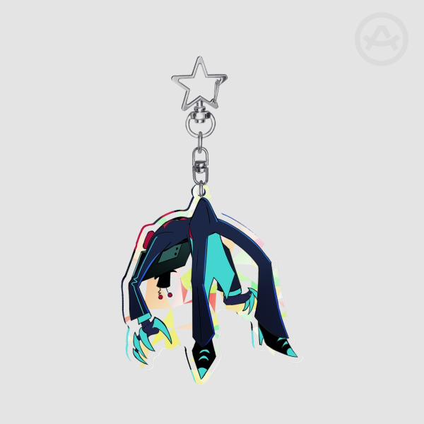 Vox One sided Broken Glass aKeychain || 7cm