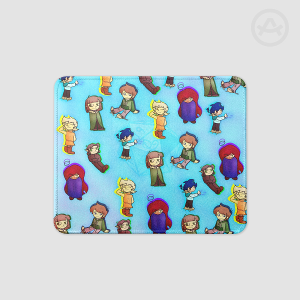 "Little Buddies" Square Mouse Pad