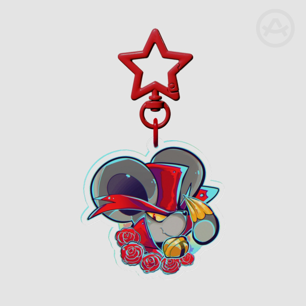 Daroach Clear Acrylic Keychain