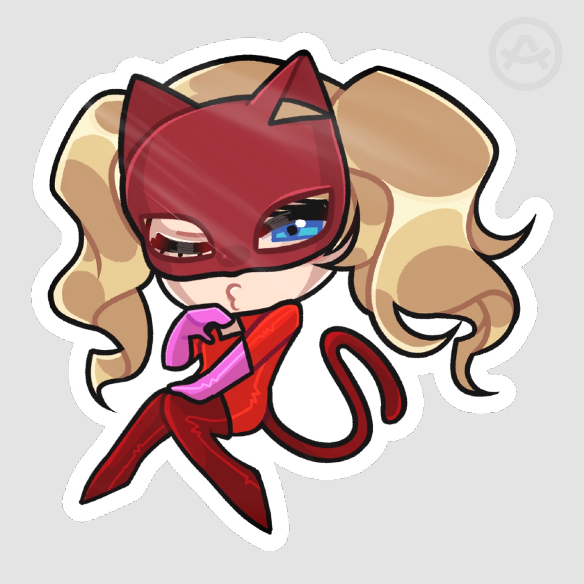 Ann/Panther (Mask) Sticker
