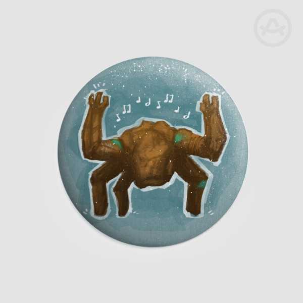 Rocky B ★ Project Hail Mary ★ Button Pin