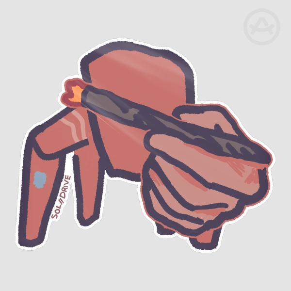 Rocky Quieres 4’’ Glossy Sticker No Text